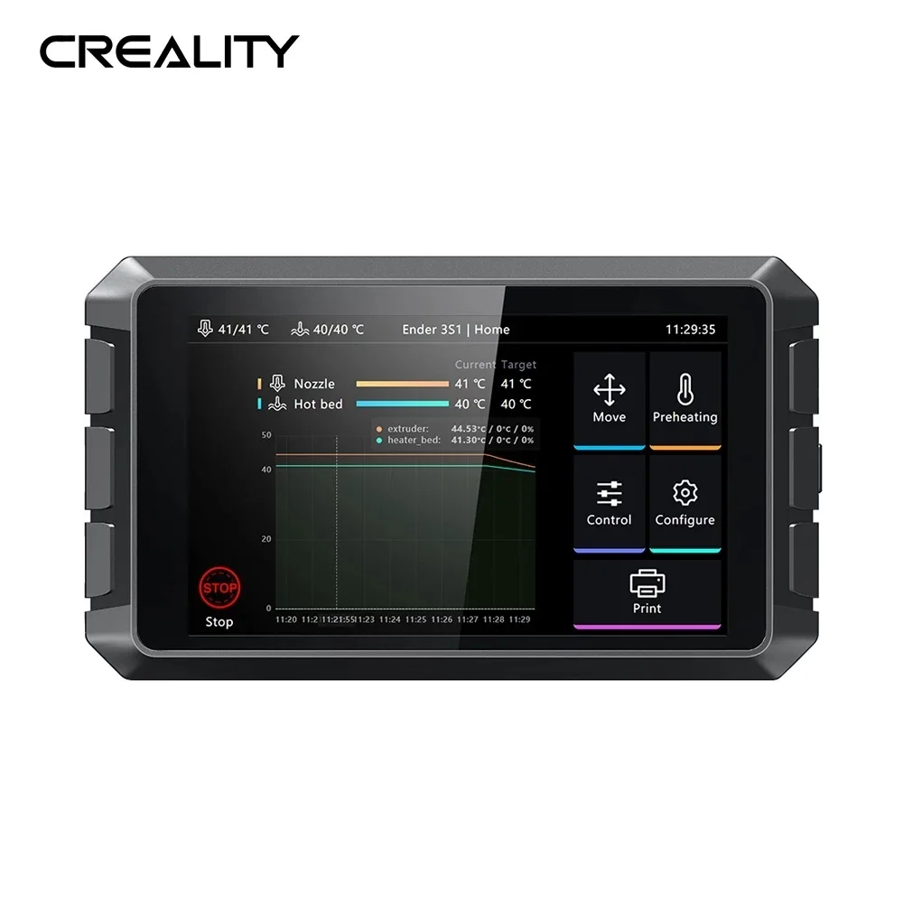 CREALITY Sonic Pad RAM 2G ROM 8G 7.0'' Multi Touch Screen Klipper System Print Speed Up For Ender-3V2/3S1/3S1PRO FDM 3D