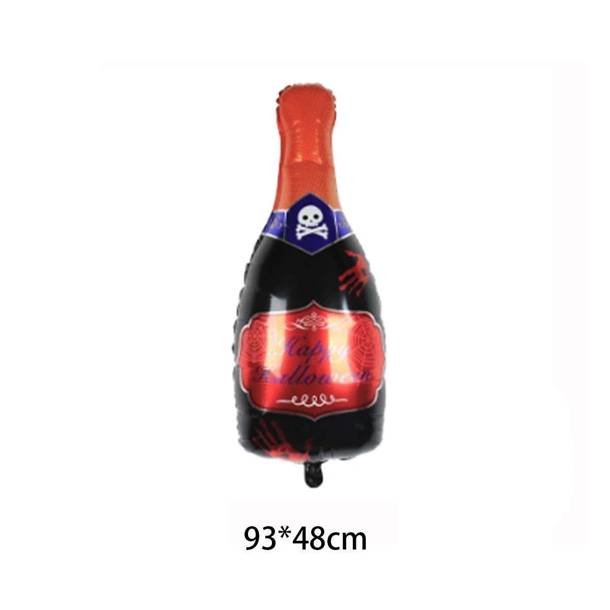 Decorazioni per palloncini in lamina di Halloween-palloncini in vetro di vino per bottiglie di vino con pietra tombale di qualitร Premium