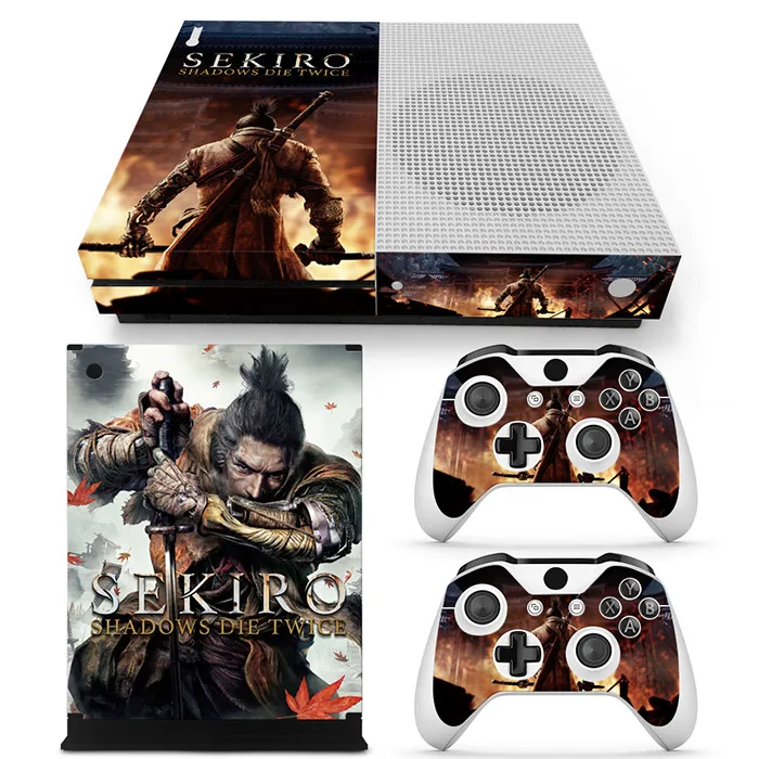 Sekiro-アーチ型のビニールステッカー,スリムな保護カバーカバー,ボックス1 s,コントローラー用カバー,21デザイン
