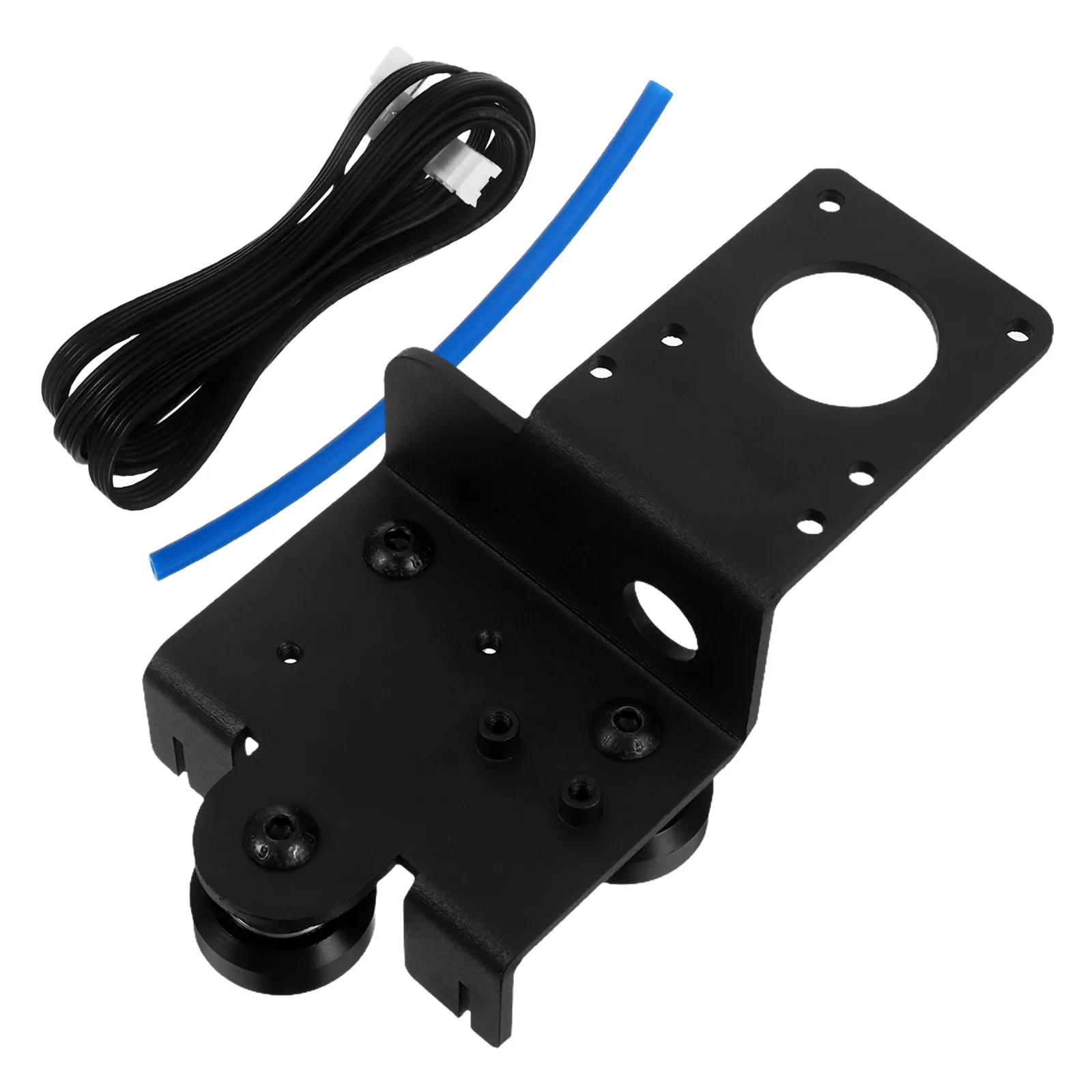

Heavy Duty Iron Support Extruder Mounting Plate Pulley 3D Printer Stable Filament Install Metal Bracket Machine Plate