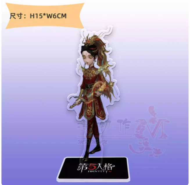 Japanese Anime Identity Ⅴ Qi Shiyi Acrylic Stand Figure Model Plate Cosplay Collection Desktop Decor Gifts MDZ