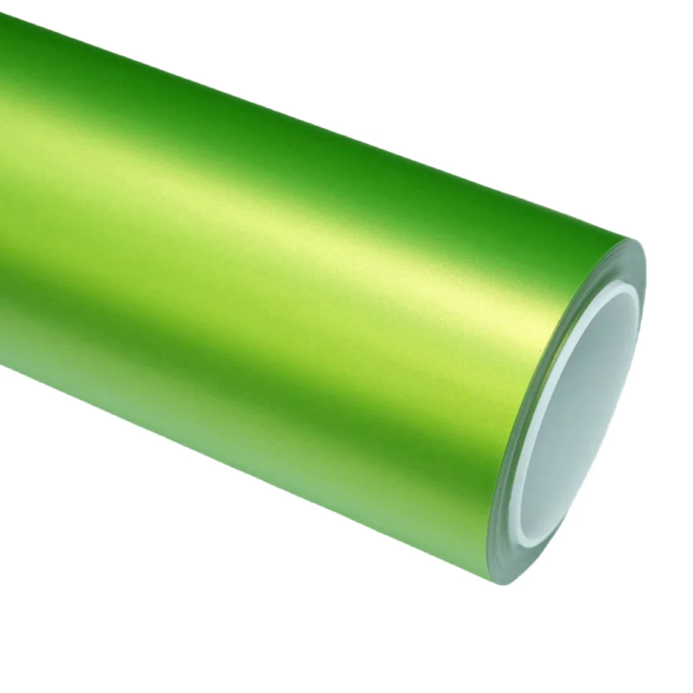 

Wholesale PPF Film Rolls TPU Color Changing Matte Metal Racing Gold Green Self Healing Paint Protection Car Wrapping Film Color
