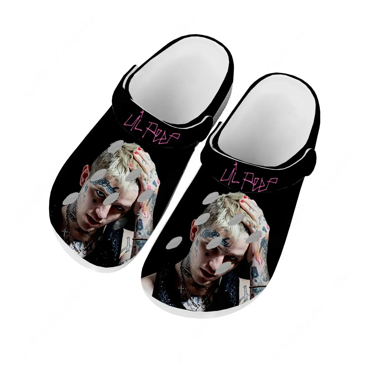 Lil Peep Water Shoes Mens Womens Comfortable Fashion Home Garden Clogs Customizd Sandals Beach Breathable Hole Slippers