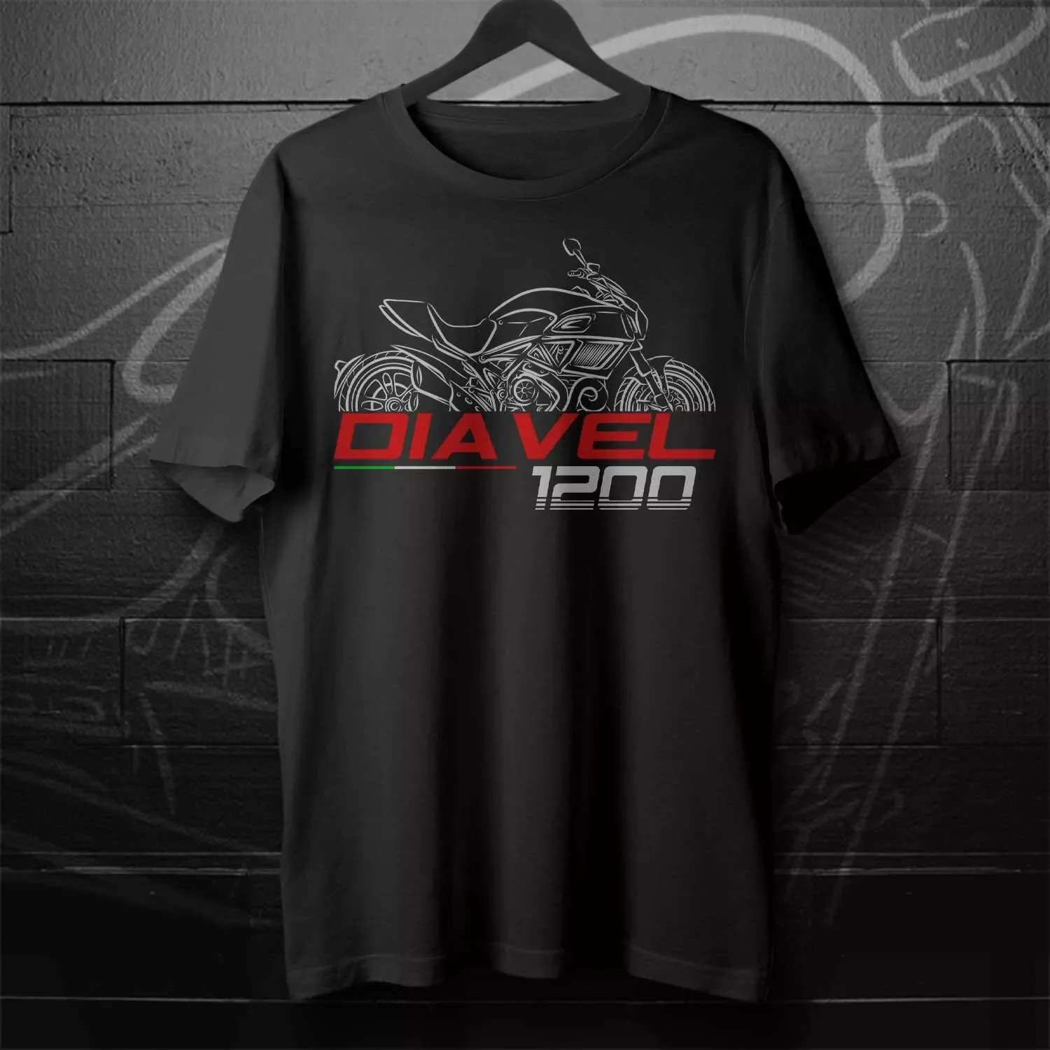 

Diavel 1200- Motorcycle T-shirt suitable for cruiser riders