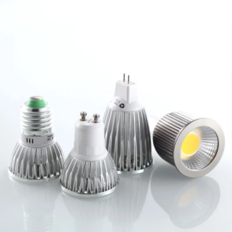 1Pcs/lot GU10 COB LED lamp 220V 9W 12W 15W LED Spotlight Bulb Lamp red/blue/green/yellow/white led ceiling light