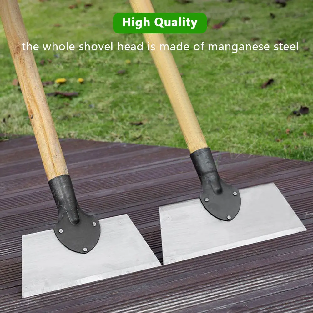 

Многофункциональная садовая лопата из марганцевой стали: плоская лопата для удаления льда, навоза, прополки и посадки на ферме