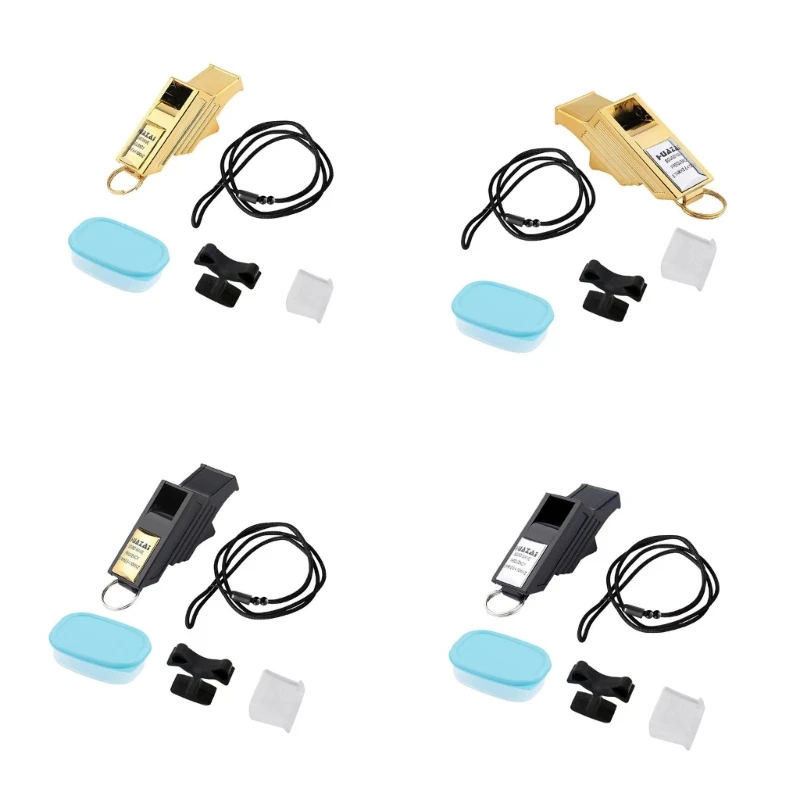 

Тренировочный футбольный свисток Свисток для выживания в кемпинге Аварийный спасательный свисток