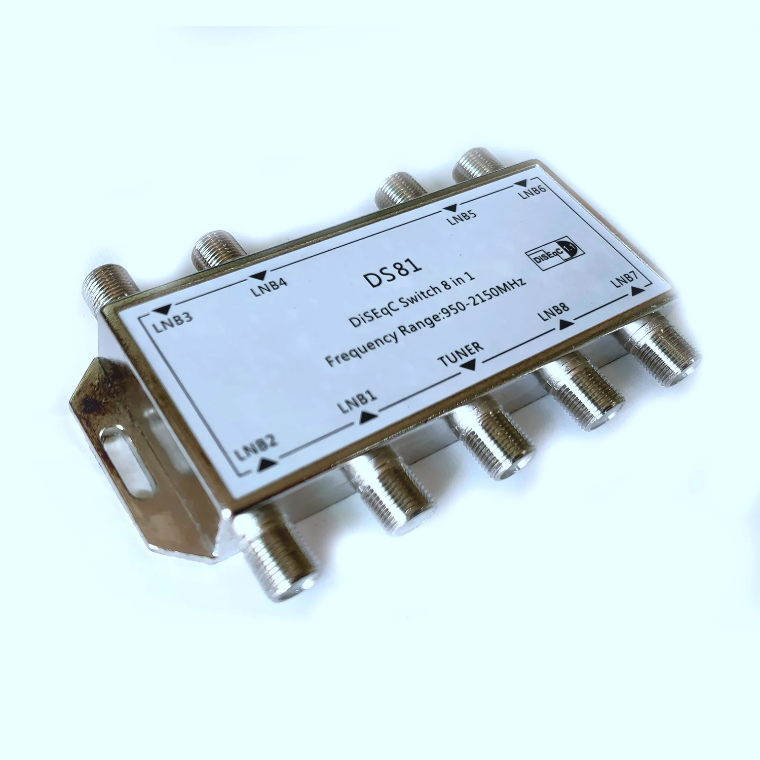 A01K-DS81 8 In 1 Satellite Signal Diseqc Switch LNB Receiver Multiswitch