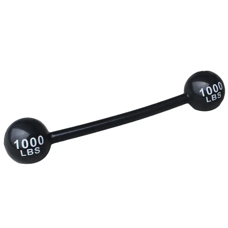 Inflatable Thickened PVC Barbell Party Props Funny Dumbbell Party Toys for Kids, Parent-child Interactive Fitness Toys