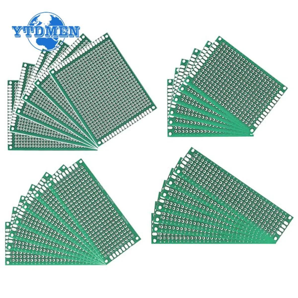 20pcs/lot PCB Board 5x7cm 4x6cm 3xcm 2x8cm Single Side Prototype PCB Printed Circuit Board Universal Plate DIY Electronic Kit