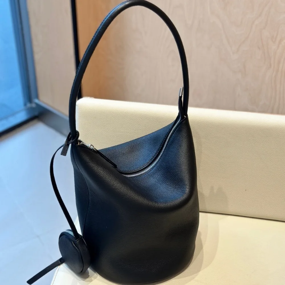 Single Shoulder Cross-border Versatile Style Underarm Tote Bag Class Commute Texture Unique Fashion Simple Casual Daily