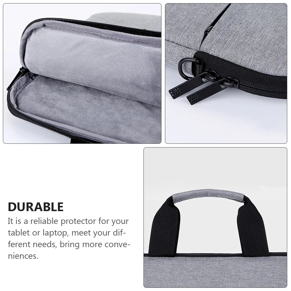 

Laptop Bag 15Inch Portable Tablet Pc Handbag Waterproof Scratch Resistant Travel Shoulder Computer Bag Lightweight Durable