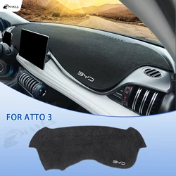 Tappetini per cruscotto tappetini per cruscotto adatti per BYD Atto 3 Ev 2022 2023 modanature per interni auto Pad antiscivolo Yuan Plus accessori