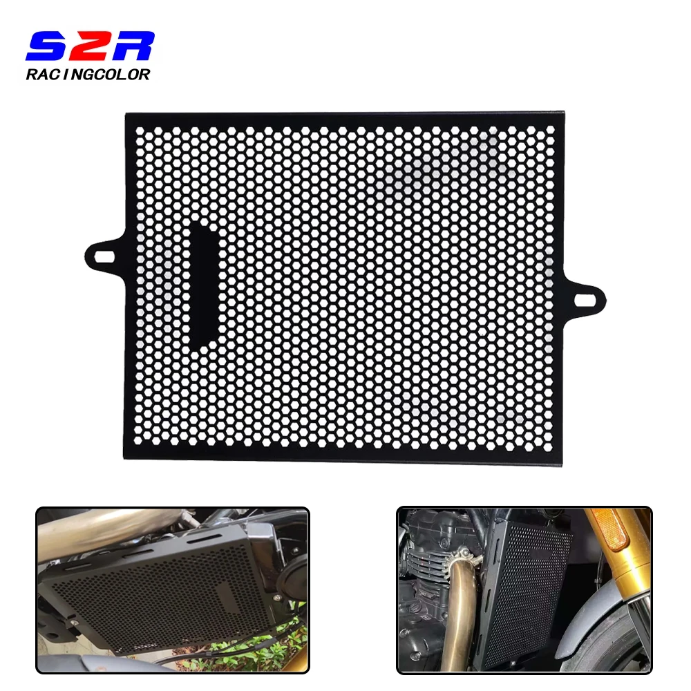 

Motorcycle Accessories Radiator Grille Guard Sand Control Grill Cover Protector For Triumph Scrambler 400X 2023 - 2025 Speed400