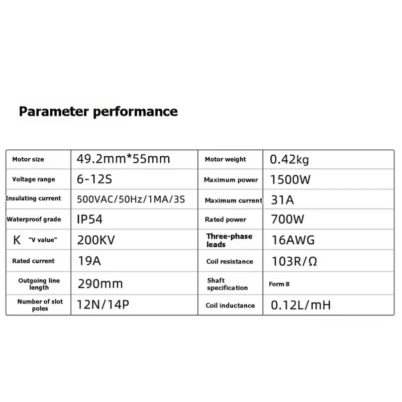 【STABLE QUALITY】FLIPSKY 5055 Brushless Motor 6-12S 700W 200KV 16AWG IP54 Waterproof For Hydro Efoil For Surfing Boat Underwater