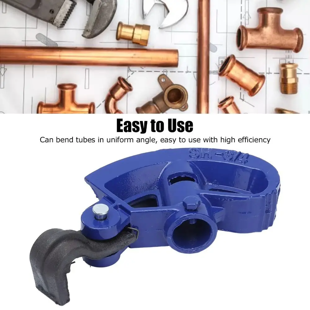 

90 ° -180 ° Ручной трубогиб Точные изгиба Чугунный инструмент для гибки труб Легко угловые изгибы Трубогибочный станок Профессиональное использование