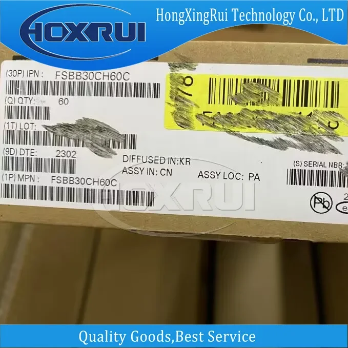

(1 piece), FSBB30CH60C,SPM-27,Intelligent power module,IPM,IGBT,Transistor module,600V,30A,