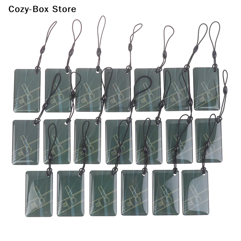 [ZY]10/20Pcs 13.56MHz Rewritable S50 1K NFC RFID Card UID Writable Changeable Tags Badge Keyfobs Keychain Key Token[ZY]