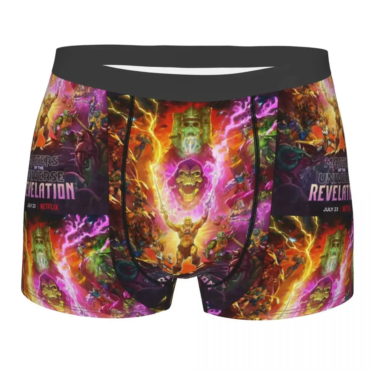 Masters Of The Universe Men Boxer Briefs Highly Breathable Underwear Top Quality Print Shorts Gift Idea