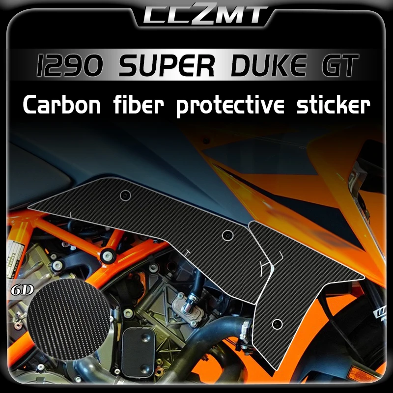 

For KTM 1290 Super Duke GT 1290 SUPER DUKE GT 6D carbon fiber sticker body protection film waterproof and scratch accessories