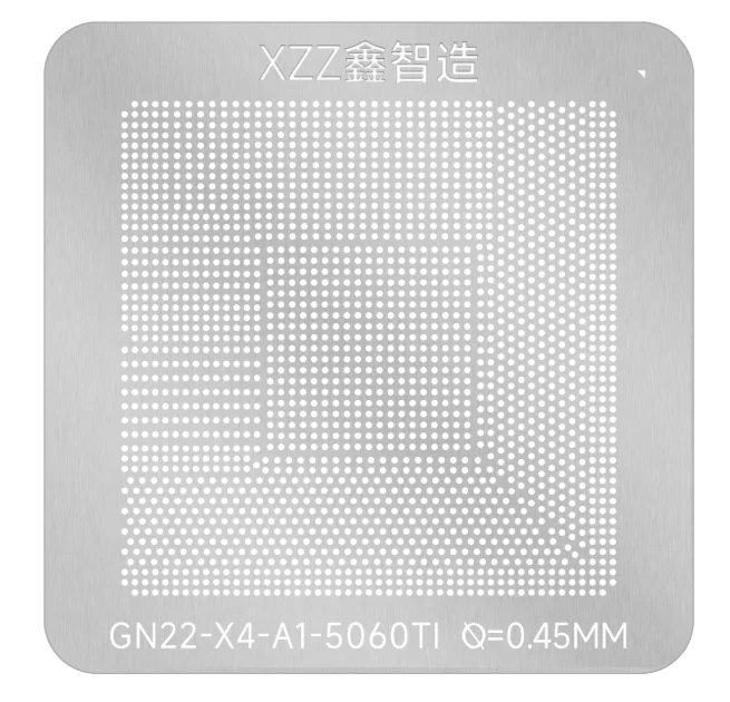 100% New GB202-300-A1 RTX5090 GB203-400-A1 RTX5080 GN22-X4-A1 RTX5060 Direct heating BGA reballing Stencil
