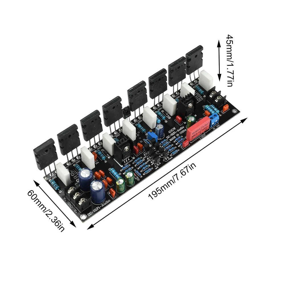 نسخة مطورة أحادية 400 واط مكبر صوت رقمي مجلس 1943 + 5200 تيار مستمر 20 فولت-90 فولت HIFI عالية الطاقة مكبرات الصوت وحدة أمبير
