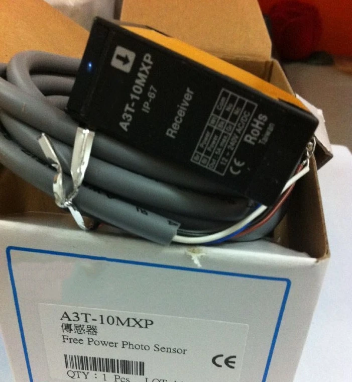 

Новый оригинальный фотоэлектрический датчик A3T-10MXP IP67