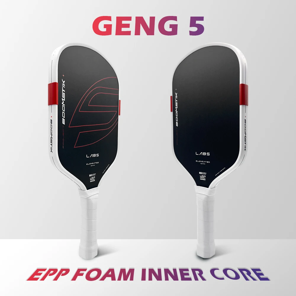 GEN5 BOOMSTIK Pickleball مجداف استنساخ واسع الجسم ممدود إيفا الطاقة المحيطة رغوة EPP نقية ألياف الكربون الأساسية #1