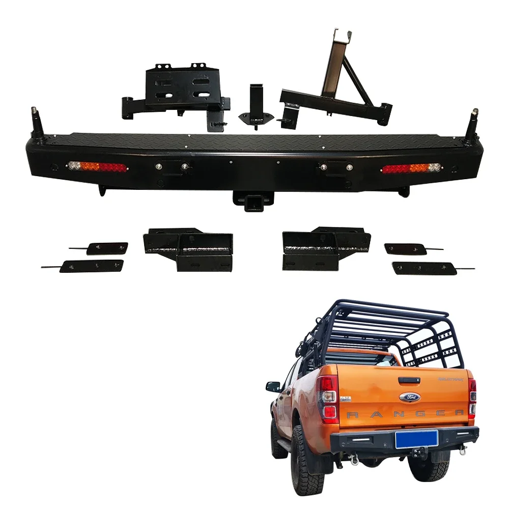 universal unique design Rear bumper reinforcement Car Bumpers body kit for Ford Ranger