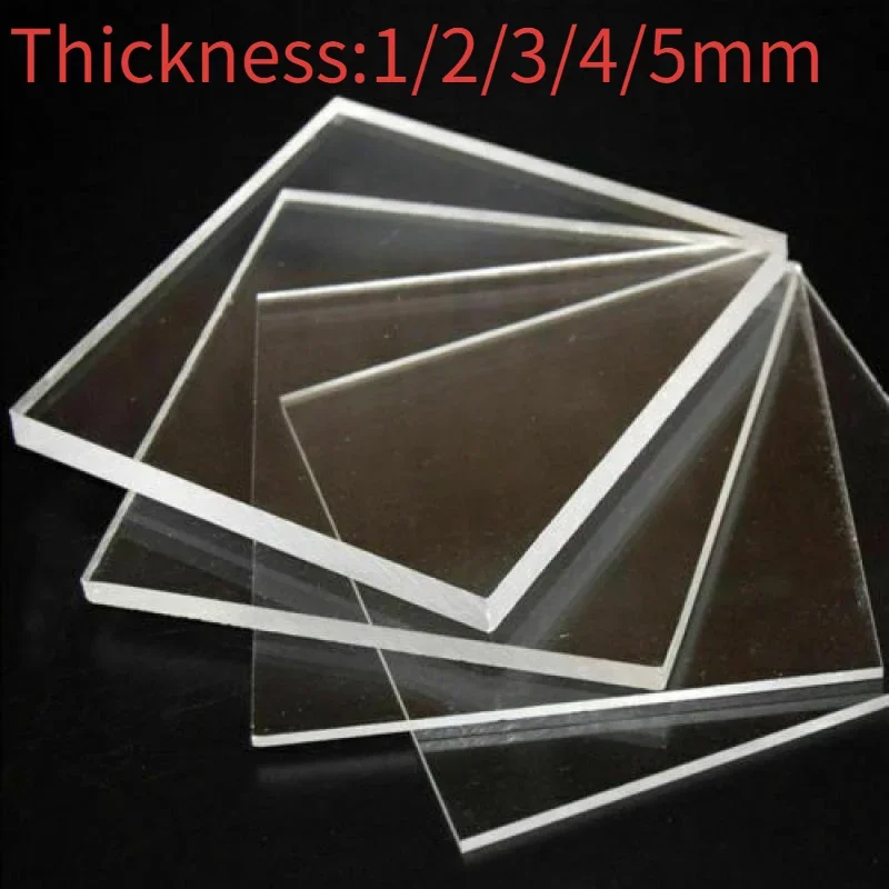 Acrylic sheet Transparent Acrylic Board Shutter Hardware Plate Tool Acrylic Perspex Perspex Sheet