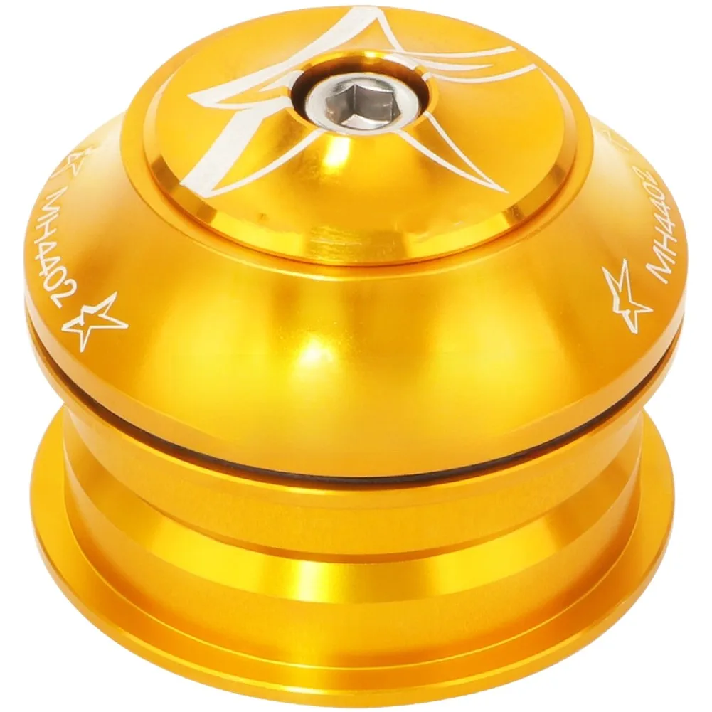 44mm Bicycle Headset Integrated with Sealed Bearings Aluminum Alloy CNC Processed for Reliable and Stable Handlebar Operation