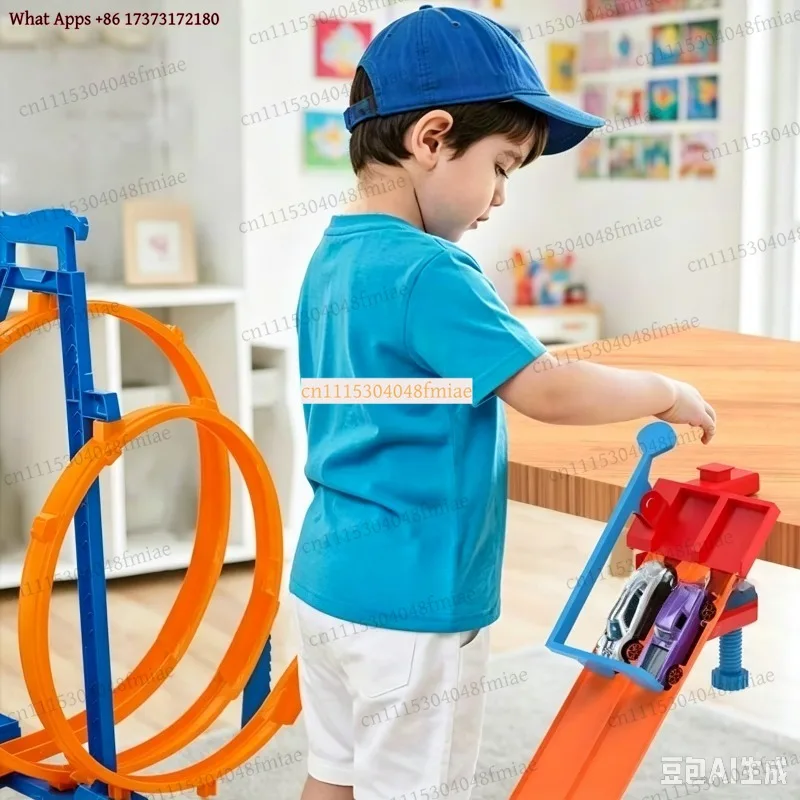 Dual Lane Starting Doors for Hot Wheels Racetracks Compatible