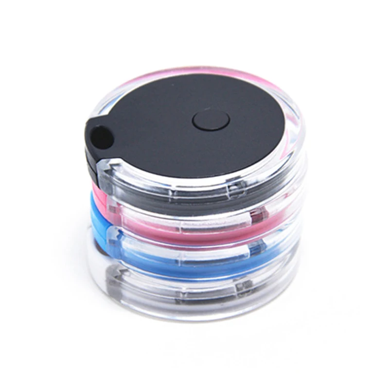 Mini GPS Tracker พร้อมซิลิโคนแขนป้องกัน GPS Locator Tracker รถสําหรับ Key Finder เด็กตําแหน่ง Tracker Pet Tracker