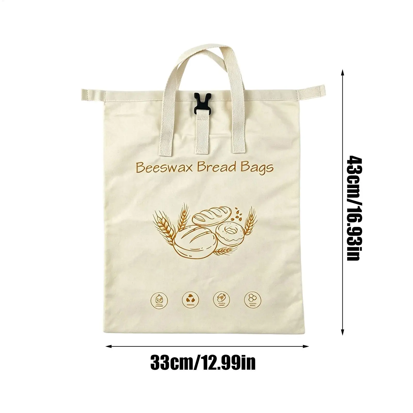 Sourdough Bag Multi-functional Reusable Organizer Sourdough Storage Bread Bag For Bakers Kitchen Enthusiasts Hobbyists Travel - view 6