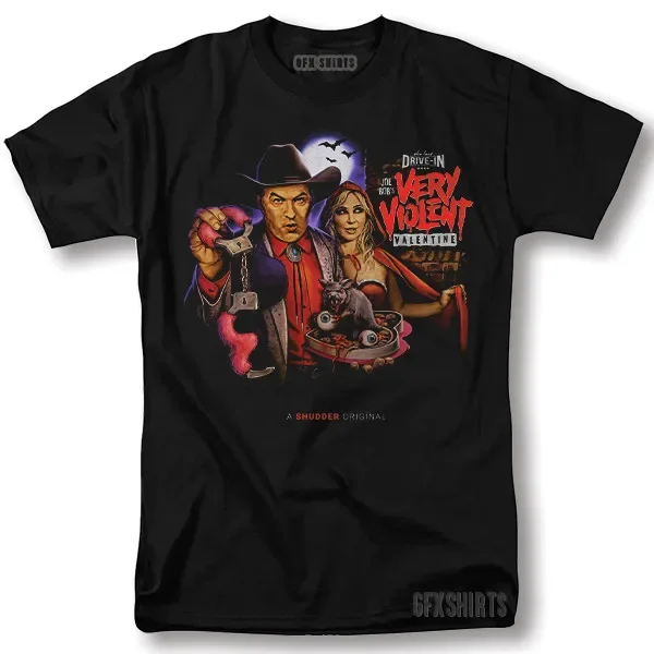 The Last Drive-In Joe Bob Briggs Shirt Horror Movie Vintage Design T-Shirt