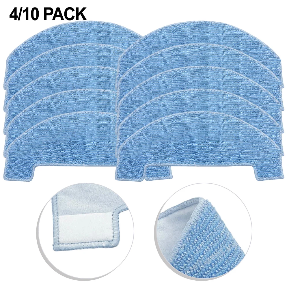 

Microfiber Cleaning Mop Cloth for Midea S5 Plus For TESLA For RoboStar iQ400 Plus Easy to Use for Busy Families