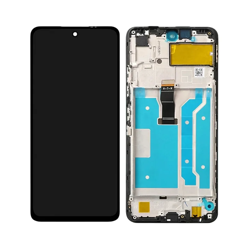 LCD Display Touch Screen Digitizer Assembly Replacement, Original Frame, Huawei Honor 10X Lite P Smart 2021 Y7A