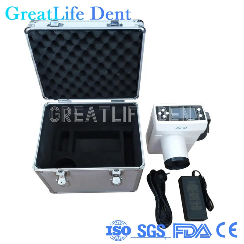 GreatLfie Dent Hospital Professional Portable Dental DIO-XX X Ray Camera Machine Portable X Ray Camera With Sensor Image