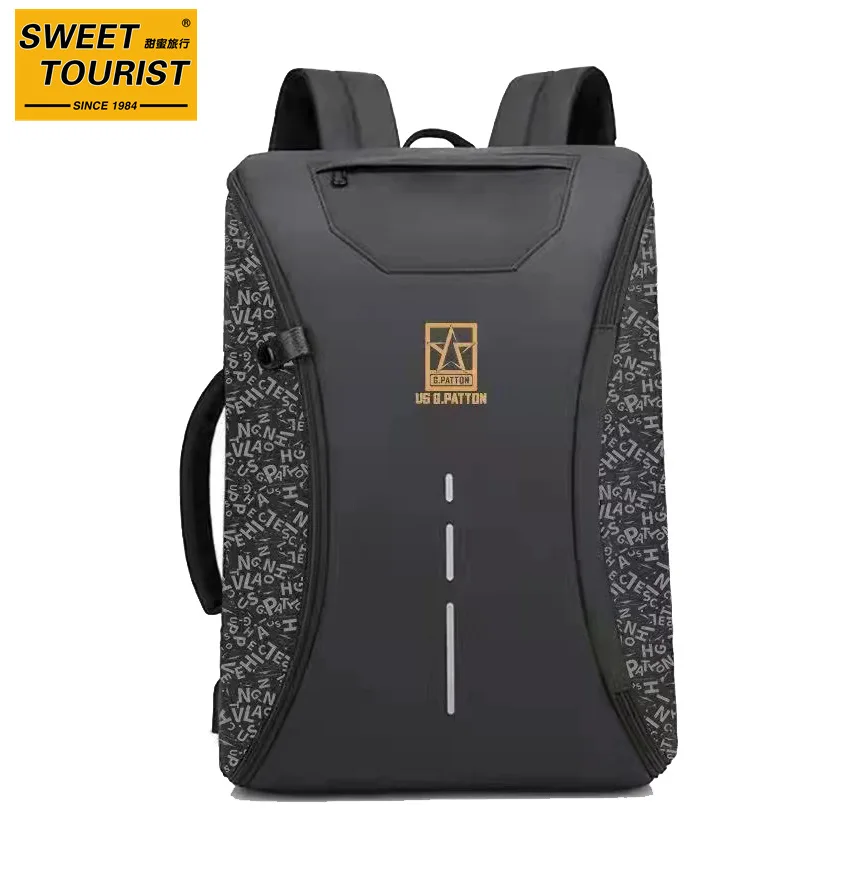 Large capacity business commuting backpack