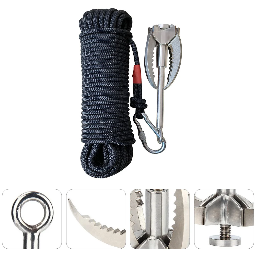 

Survival Tools Flying Tiger Claw for Grappling Climbing Fold 19X16X16CM Mountain Hook Camping