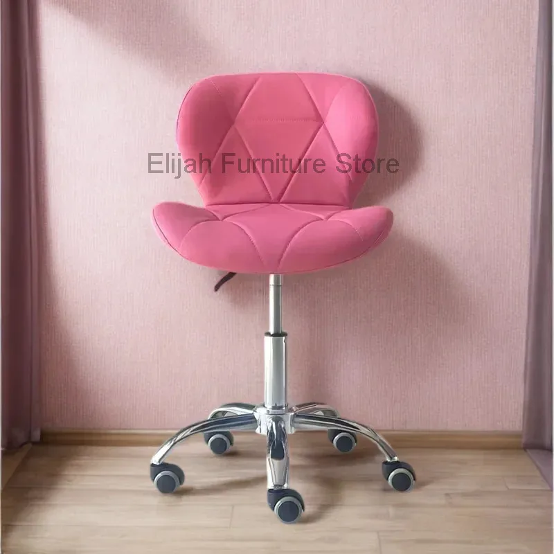 Barber Chairs Hair Salon Master Chair Wheels Equipment Furniture Nail Pedicure Spa Horse Saddle Stool Tech Chaise Coiffure Desk