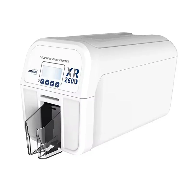 

Continuous Print Smart ID Card Printer / Plastic Card Printing Machine/ Dual-Sided PVC Card Printing Machine