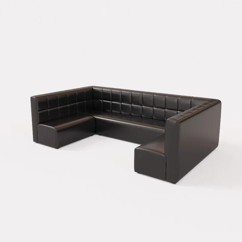 Sofa box U-shaped card seat dining room table and chair combination