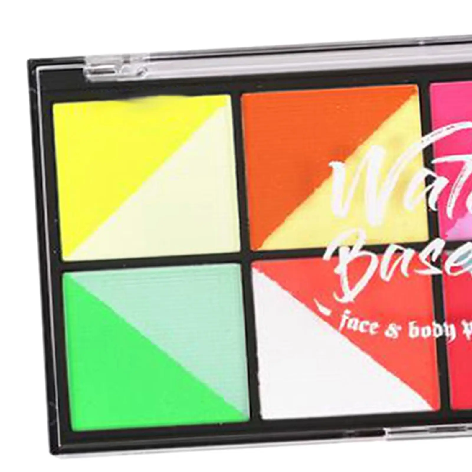 لوحة مكياج متعددة الألوان للوجه والجسم، طلاء احترافي يعمل بالماء للأطفال، أزياء تنكرية لعيد الميلاد #6