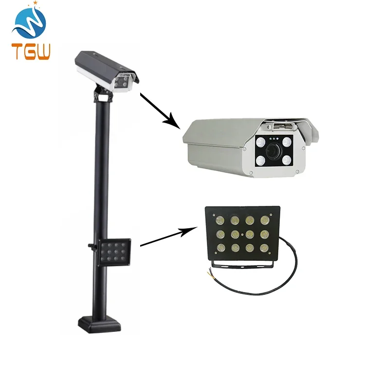Vehicle Access Control Electronic Barrier Gate Parking System Automatically Payment Machine Parking Lot Management