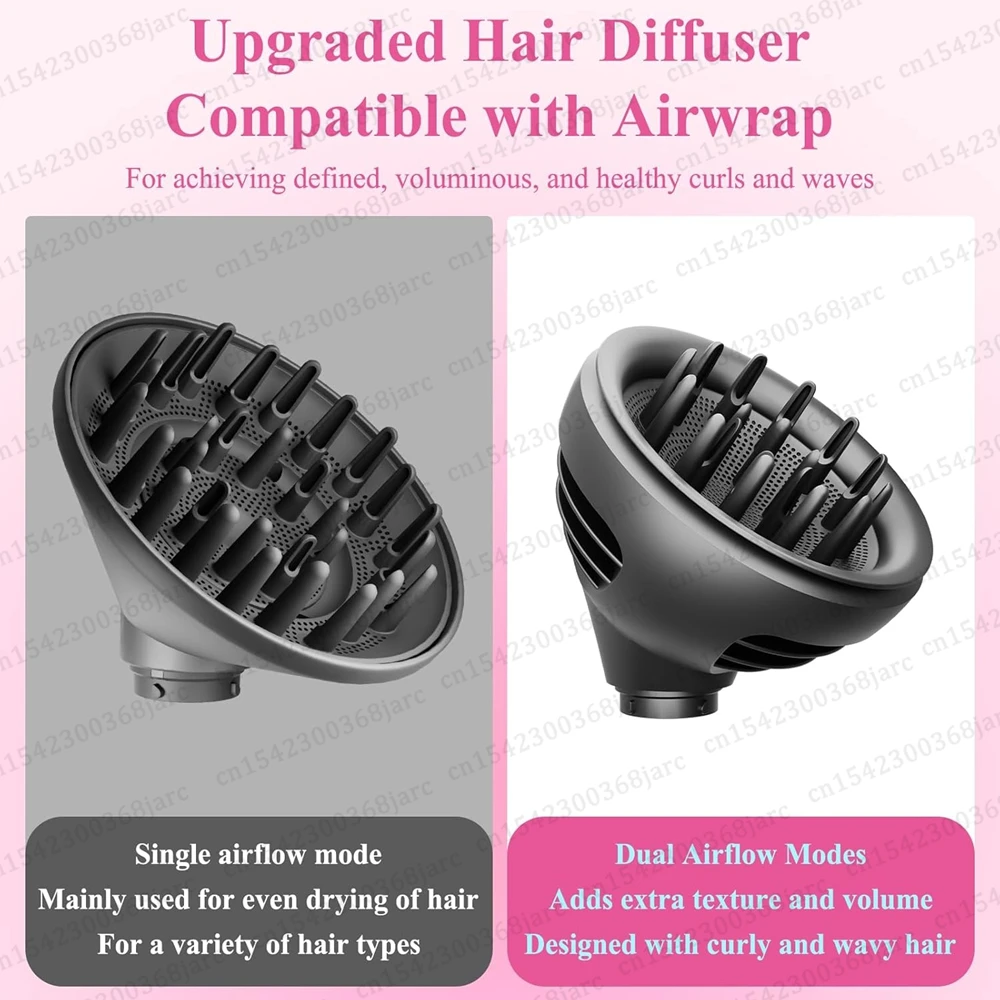 2 in 1 New Diffuser Nozzle Hair Styler Nozzle For Dyson Airwrap HS01 HS05 SenCiciMen X9 Hair Dryer Professional Diffuser Nozzle gallery 4