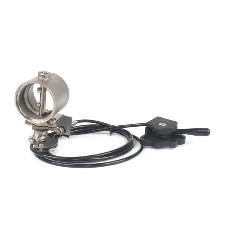 

Клапан регулирования выхлопных газов с ручным управлением 2 дюйма, 51 мм для мотоцикла, может быть сварной/водонепроницаемый дизайн