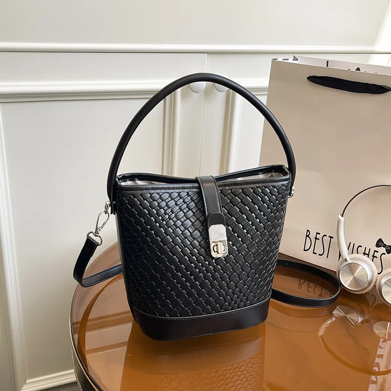 

Designer Inspired Bucket Bag 2025, Women's Trendy Crossbody Purse, Chic Shoulder Bag for Daily Use