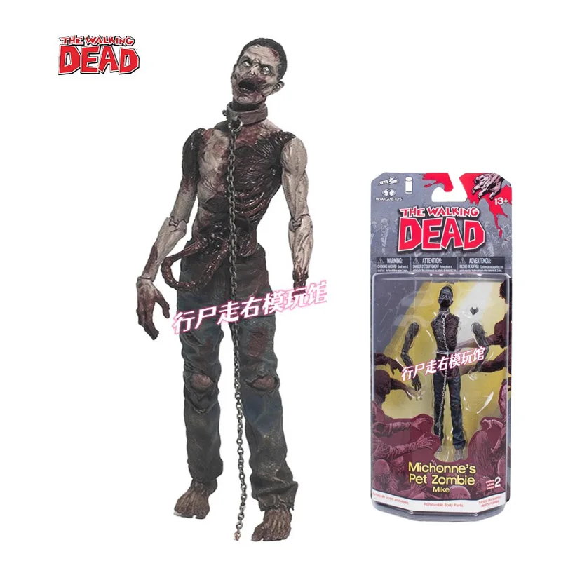 

[Stock] Old Goods Original The Walking Dead Comics Anime Figure Pet Zombie 4.5 Inches 1/12 Action Figures Scale Model Toys