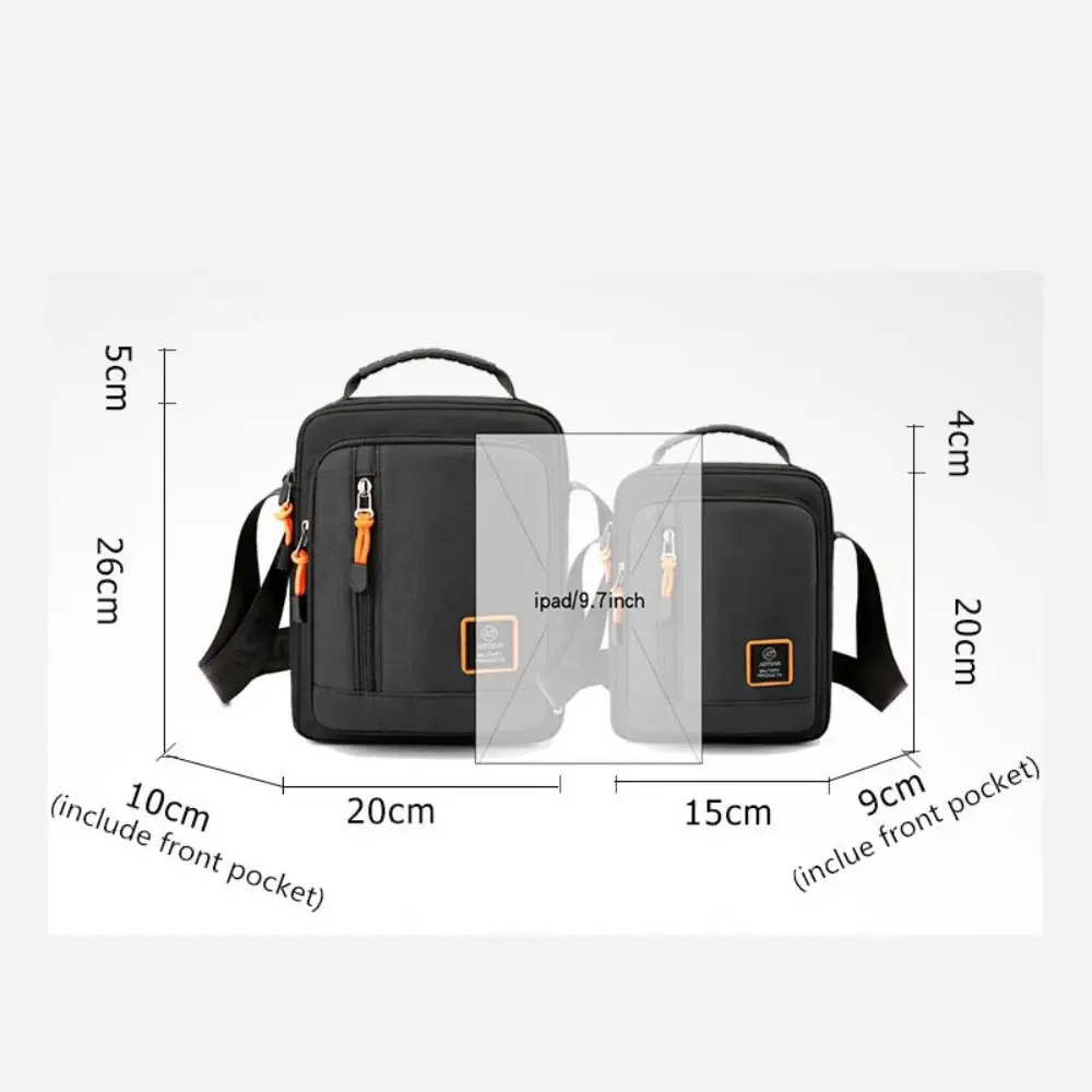 Square Bag Travel Crossbody Bags Men\'s Shoulder Bag Waterproof Small Bag Mobile Phone Man\'s Messenger Bag